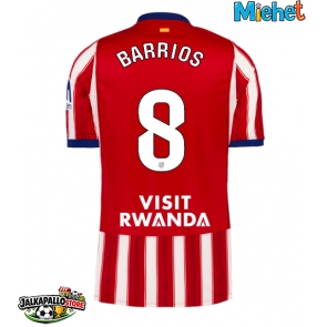 Atletico Madrid Pablo Barrios #8 Kotipaita 2026-27 Lyhythihainen